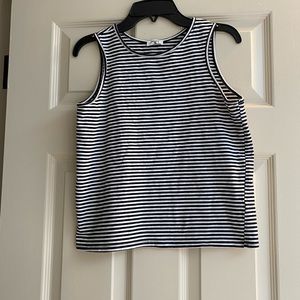 Black and white tank top